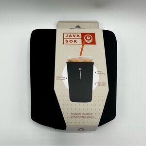 Black Insulating Beverage Sleeve